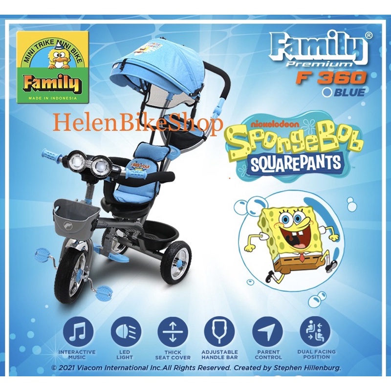 Sepeda Roda 3 Family F-360 H