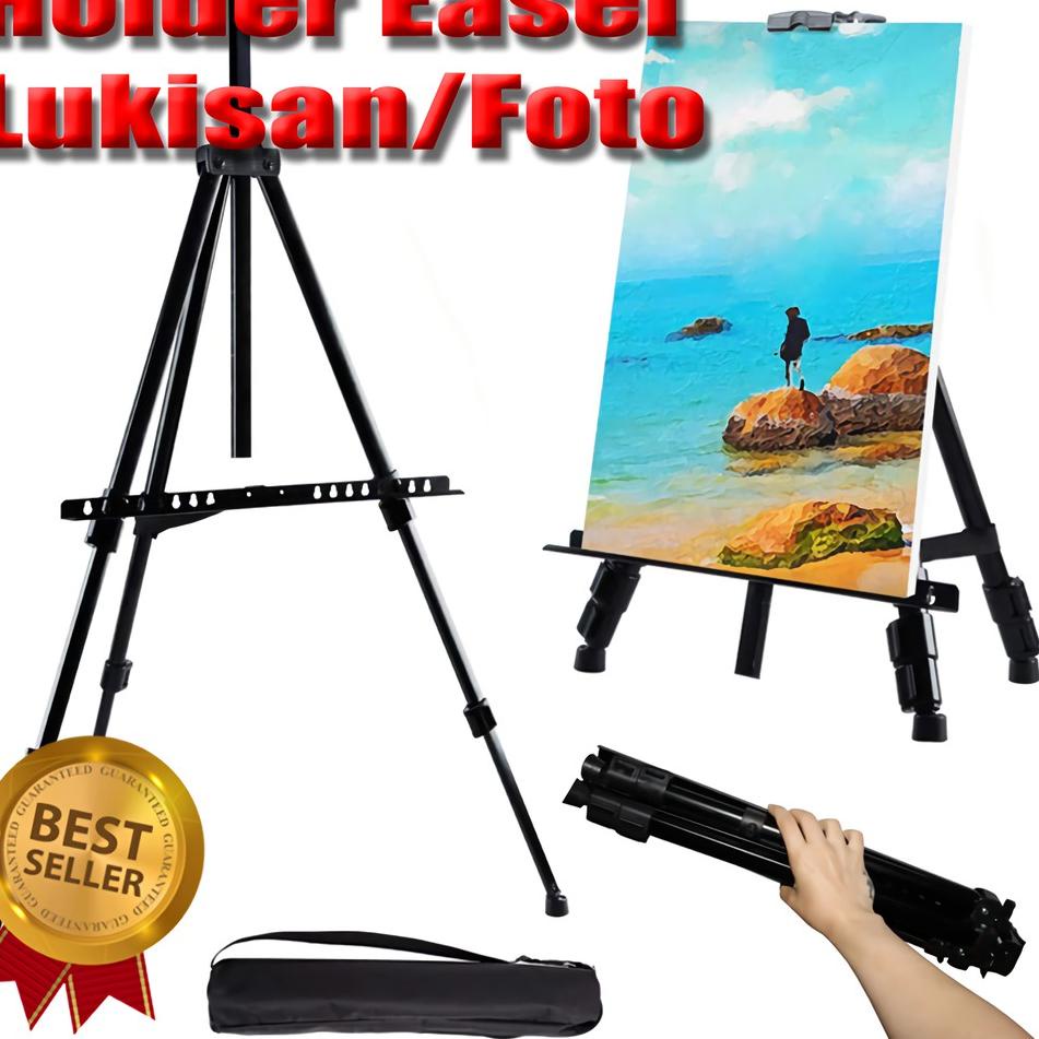 

7VQ Tripod Foto Standing Easel melukis stand holder papan tulis tripod holder lukisan ✫☊ ➼
