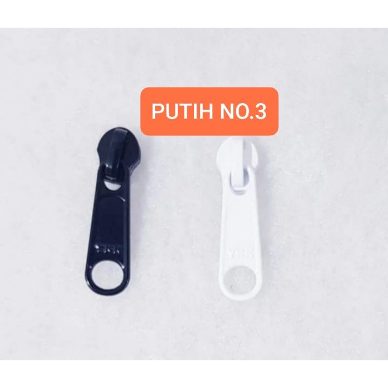 KEPALA RESLETTING ZIPPER YKK BAHAN BESI HARGA PER BUAH