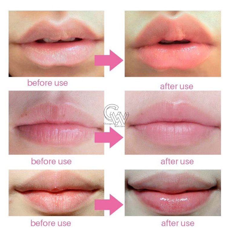 Cheaper-10 Pcs-Peach Moisturizing Lip Mask Masker Bibir/ Gold Collagen Lip Mask / Masker Pelembab Bibir