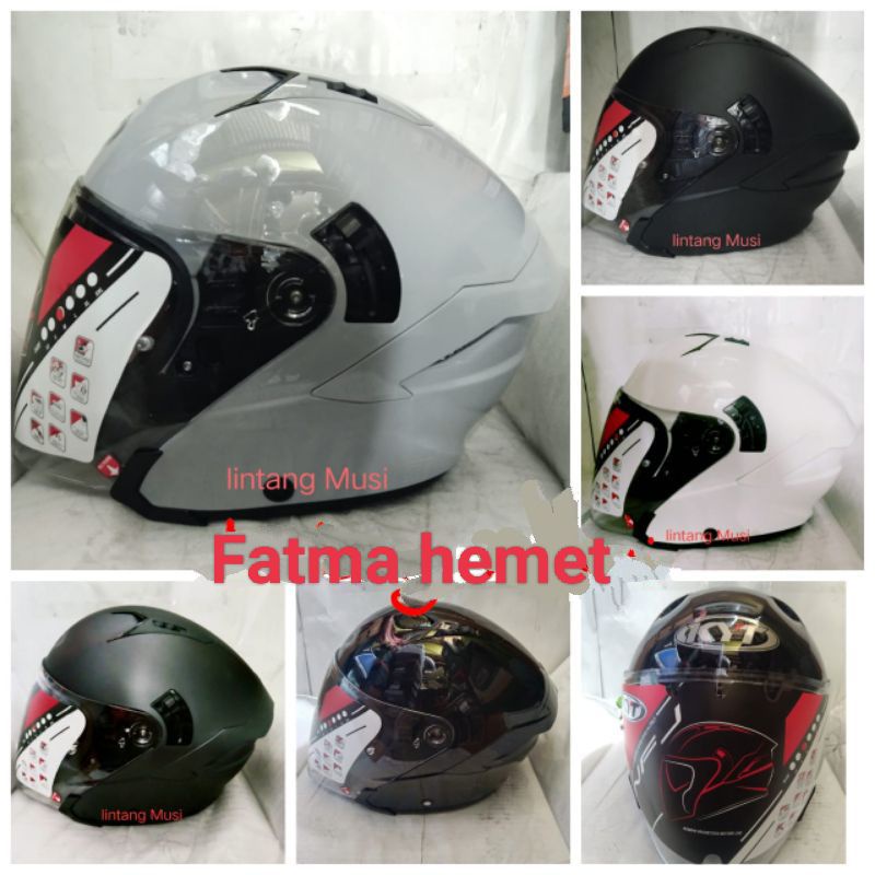 HELM KYT NFJ POLOS ORIGINAL