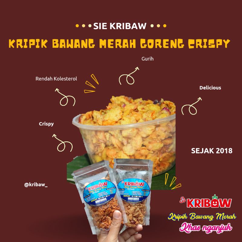 

BAWANG MERAH GORENG KRISPY Sie Kribaw