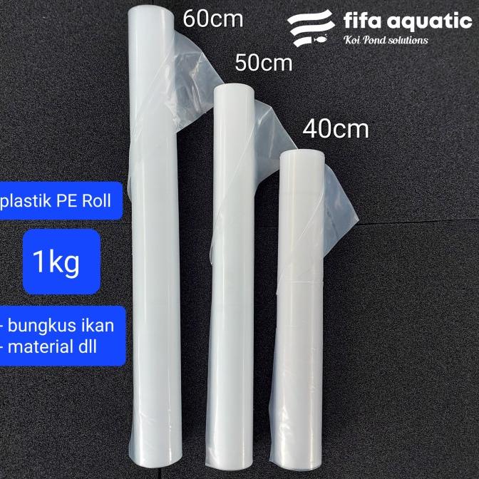 Plastik Roll Ikan Koi 1Kg Packing Bungkus Ikan