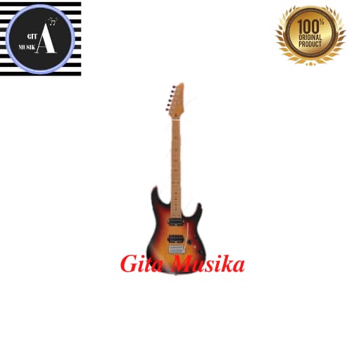 Electric Guitar seven strings Ibanez AZ24027-TFF(Tri-fade Burst Flat)