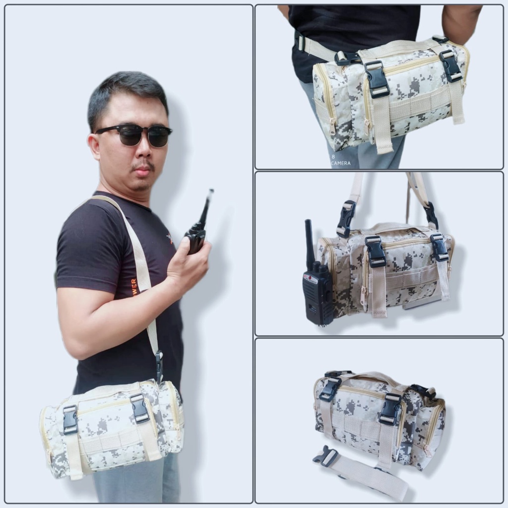 Tas Slempang Pria Original Tactical ( HARGA GROSIR ) Tas Army - Tas Tentara - Tas Military - Tas Polisi - Tas TNI - Tas Satpol PP - Tas Sepeda - Tas Toolbag - Tas Motor - Tas Perkakas - Tas Kunci Kinci - Tas Alat alat - Tas Pinggang