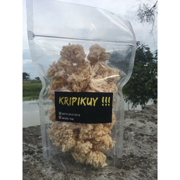 

Rengginang Rasa Gurih Terasi Kripikuy!!! 200gr