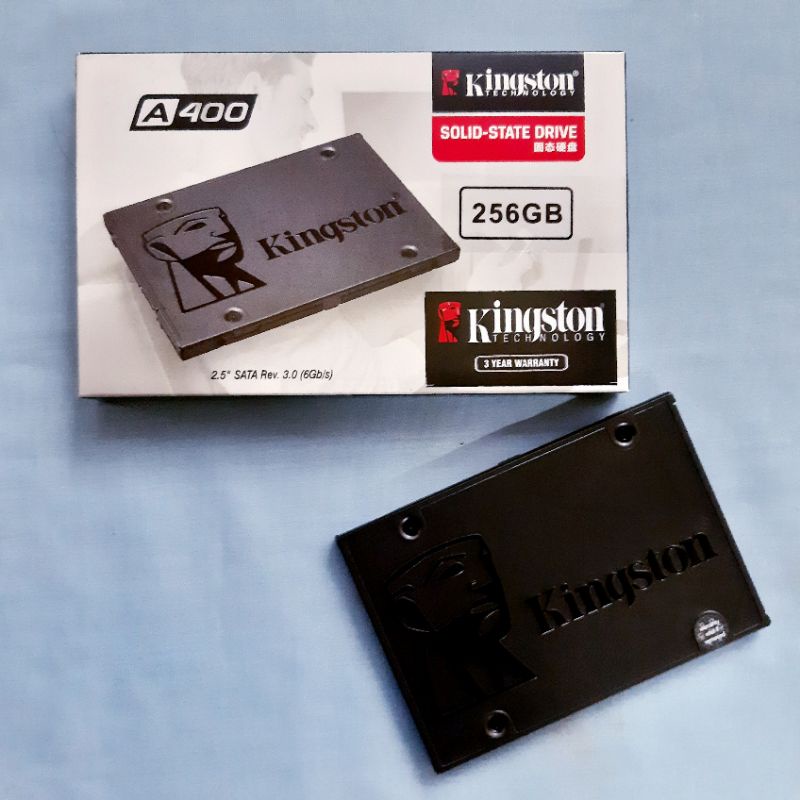 SSD KINGSTON 256GB A400 SATA III - KINGSTON SSD A400 256GB GARANSI RESMI 3 TAHUN