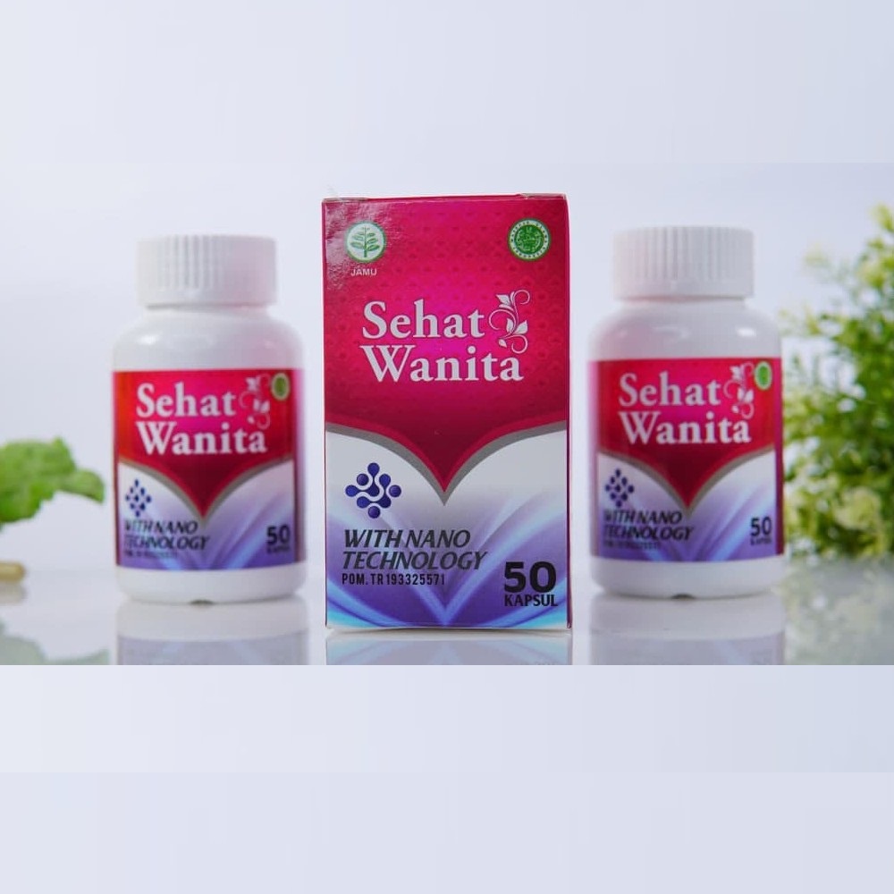 Jamu Sehat Wanita Original Kapsul Membantu Memelihara Kesehatan Wanita Isi 50 Kapsul Asli BPOM Produksi Menggunakan Nano Technology