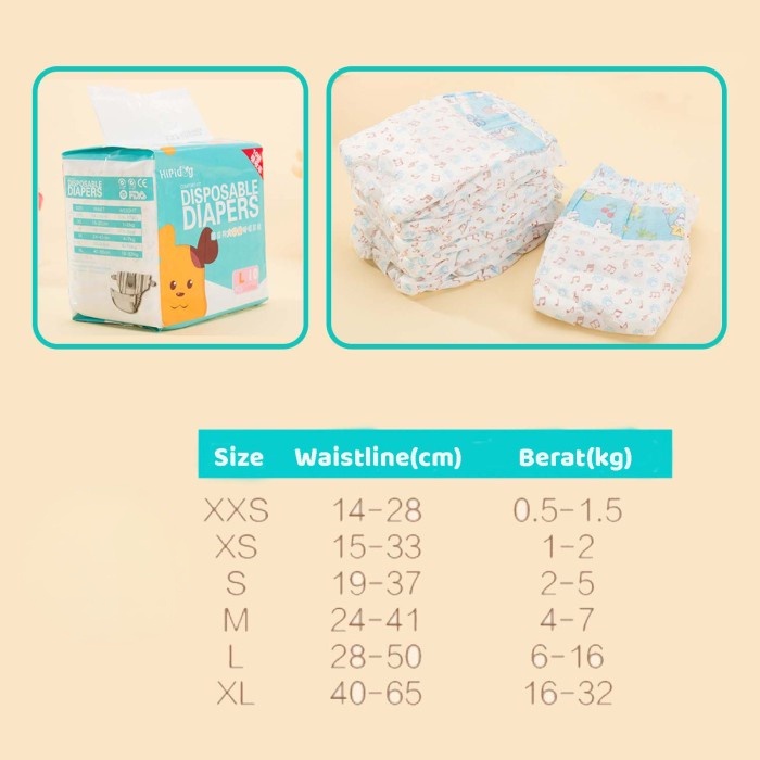 Pet Diapers Popok Anjing Popok Diapers Pampers Anjing KucingPampers Kucing /Popok Anjing Jantan Betina /Popok Celana Dalam Diapers Loop Mens