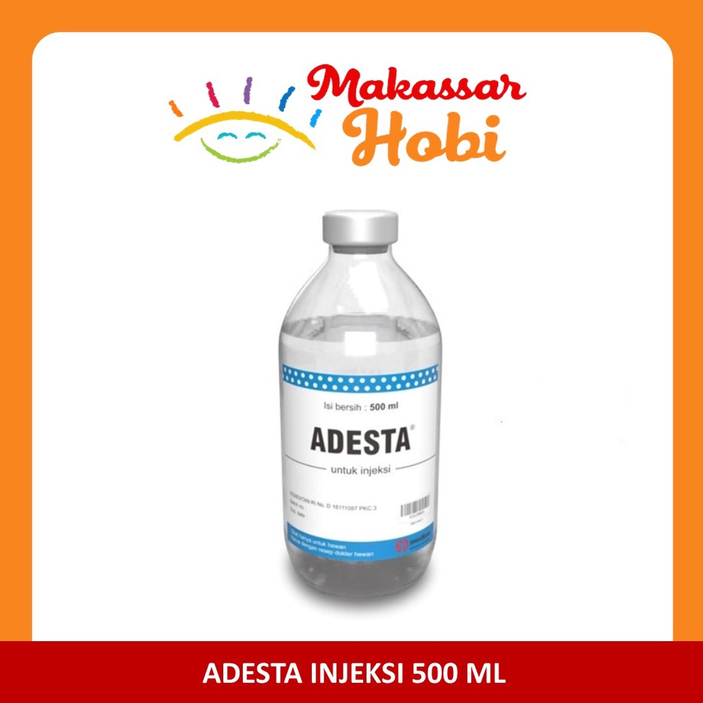 Medion Adesta Aquades 500 ml Campuran Pelarut Vaksin Obat Injeksi Ayam