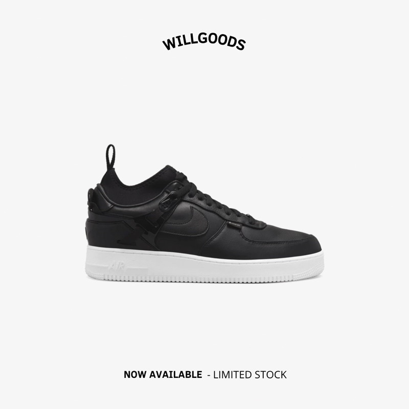 Nike Air Force 1 Low SP Gore-Tex x Undercover Black Original Resmi