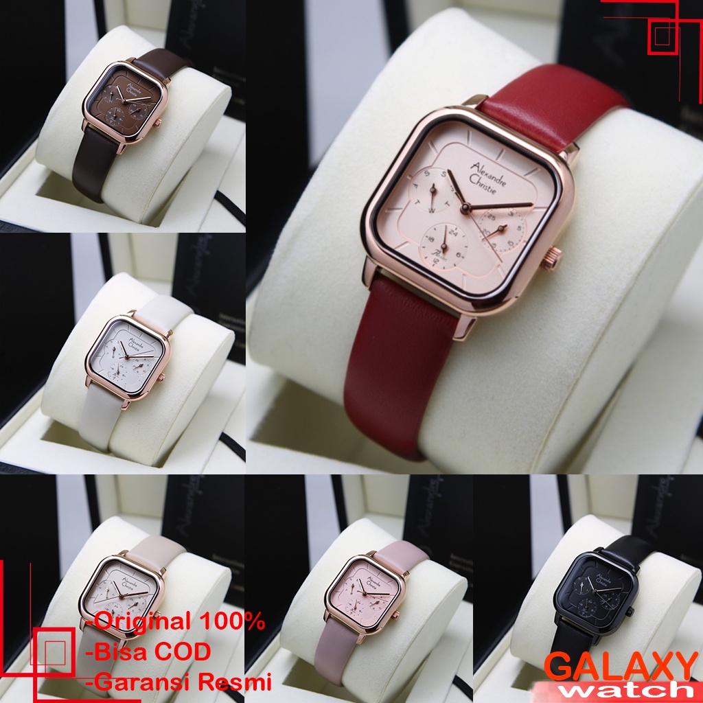 ALEXANDER CHRISTIE JAM TANGAN WANITA JAM TANGAN ORIGINAL JAM AC TERBARU  GARANSI RESMI JAM TANGAN KU
