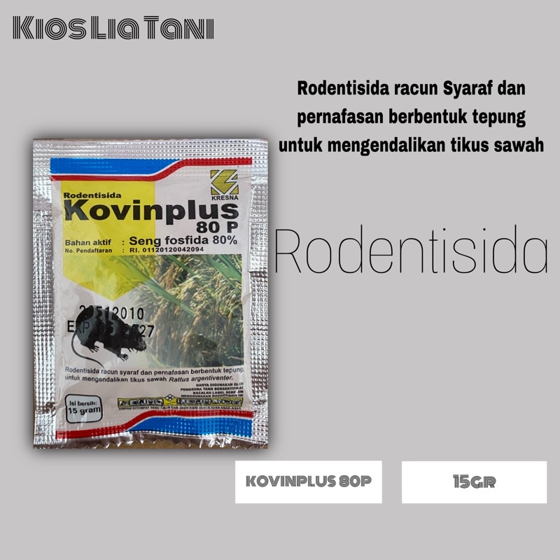 KOVINPLUS  80  P RACUN TIKUS 15gram