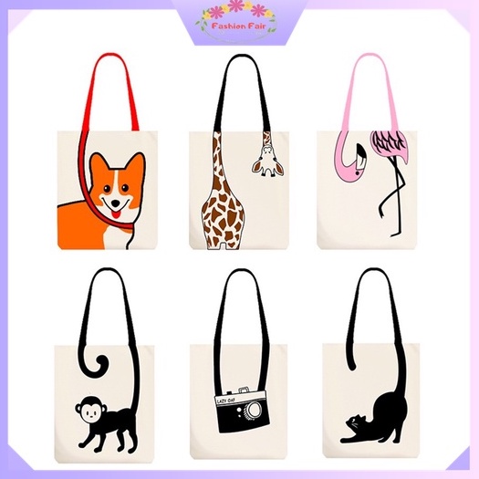 Fashion Fair - TOTEBAG MALKA - Tas Tote Bag Wanita KPOP