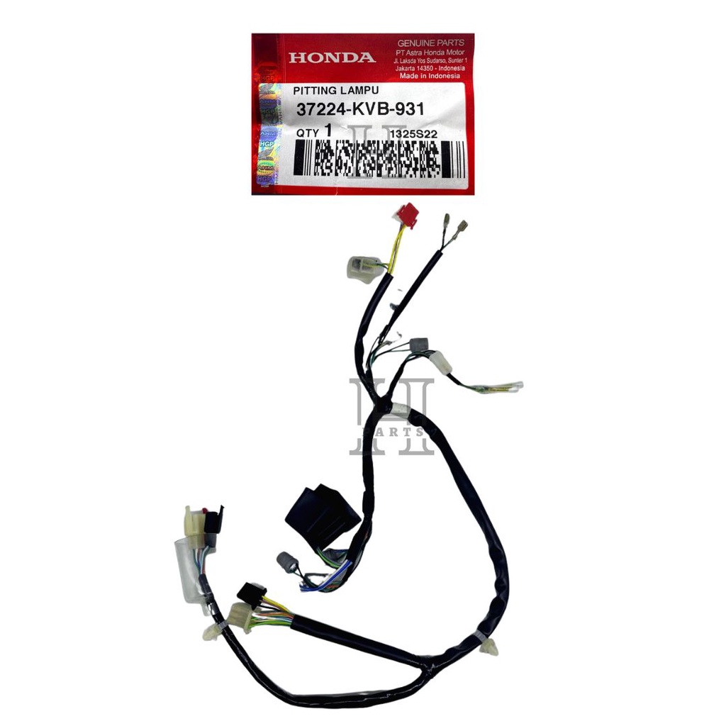 KABEL BODY BAGIAN SPEEDOMETER SOCKET COMP VARIO KARBURATOR LAMA 37224-KVB-931 AHM HGP