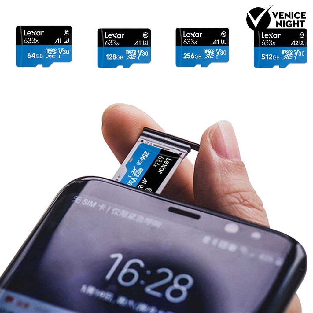 (SC) Memory Card Micro SD / TF Card 32GB 64GB 128GB 256GB 512GB Anti Air Untuk Smartphone