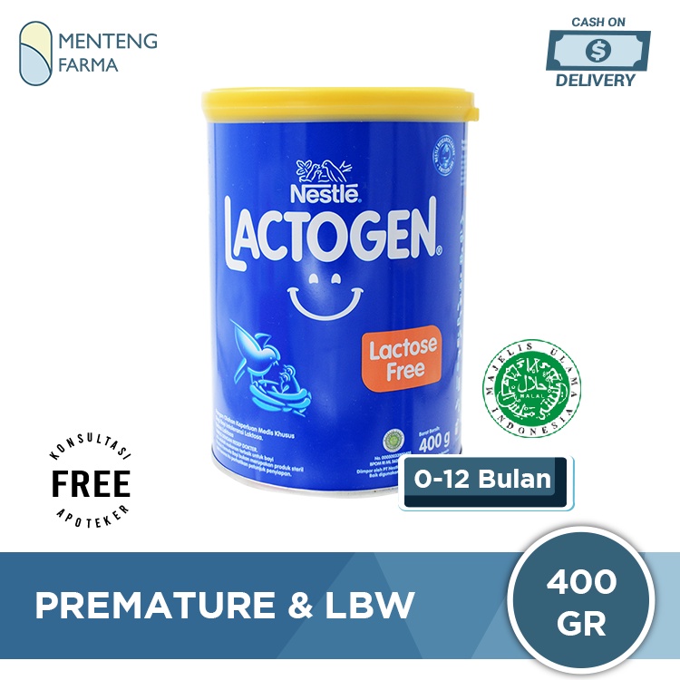 Lactogen Premature &amp; LBW 400 Gr - Susu Khusus Bayi Prematur dan Berat Lahir Rendah