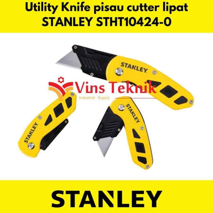 

Folding Utility Knife pisau cutter lipat cuter STANLEY STHT10424-0