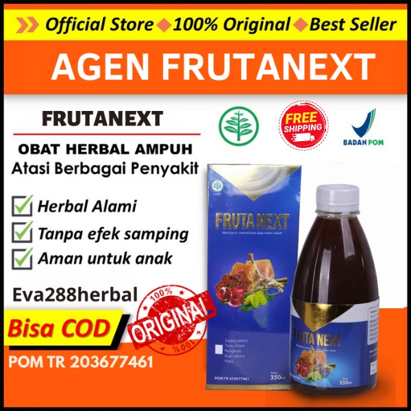 Obat Herbal Wasir Ambeien Benjolan Anus BAB Berdarah Susah BAB Frutanext Original
