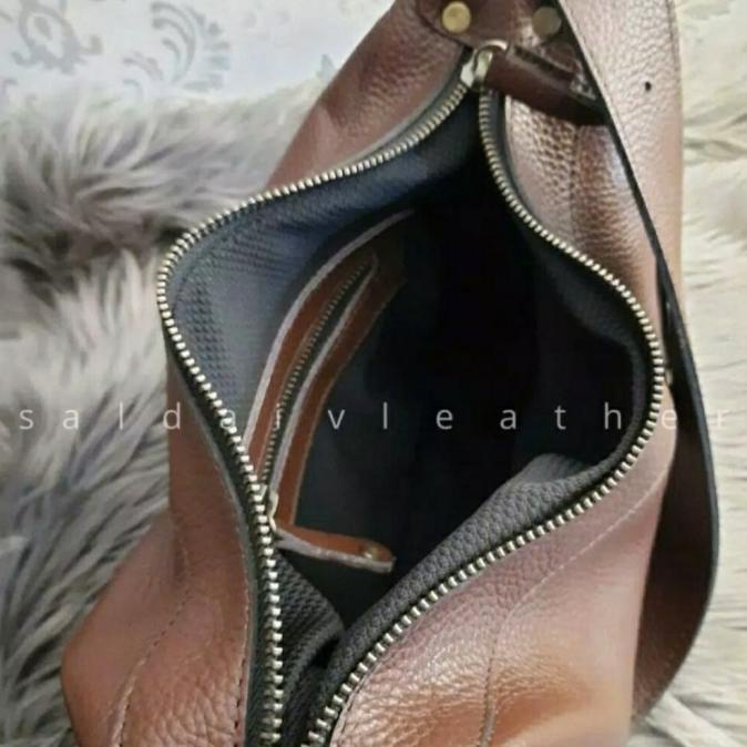 Tas kulit asli hanah hobo - tas wanita asli kulit sapi