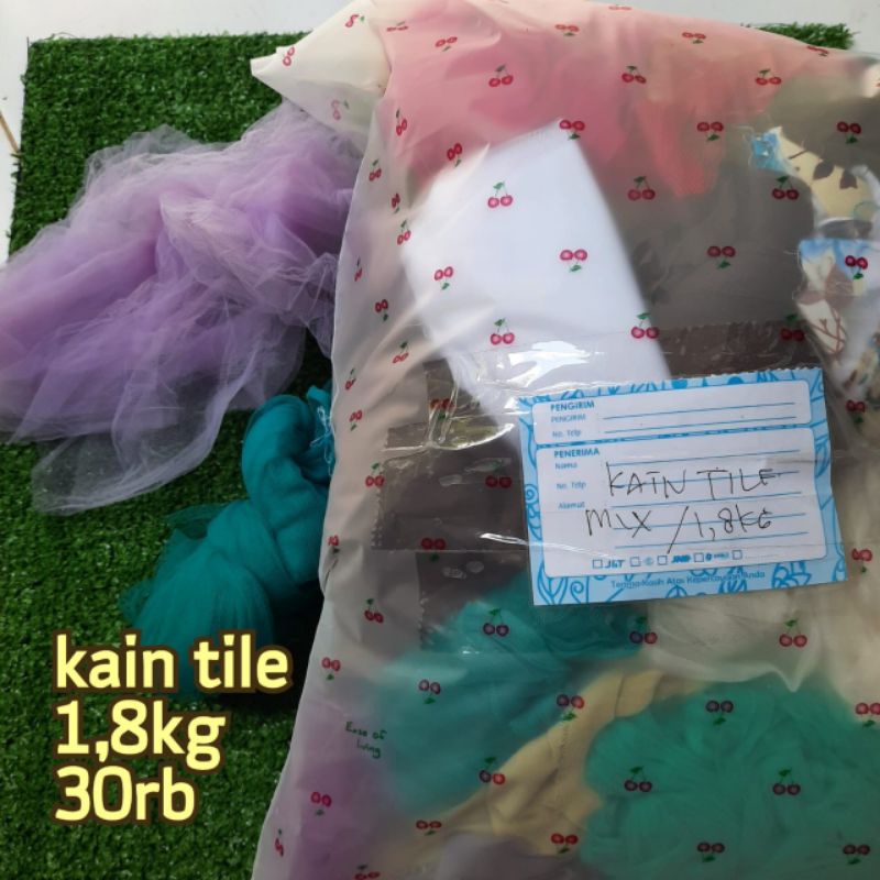 KAIN PERCA TILE KILOAN UKURAN LEBAR