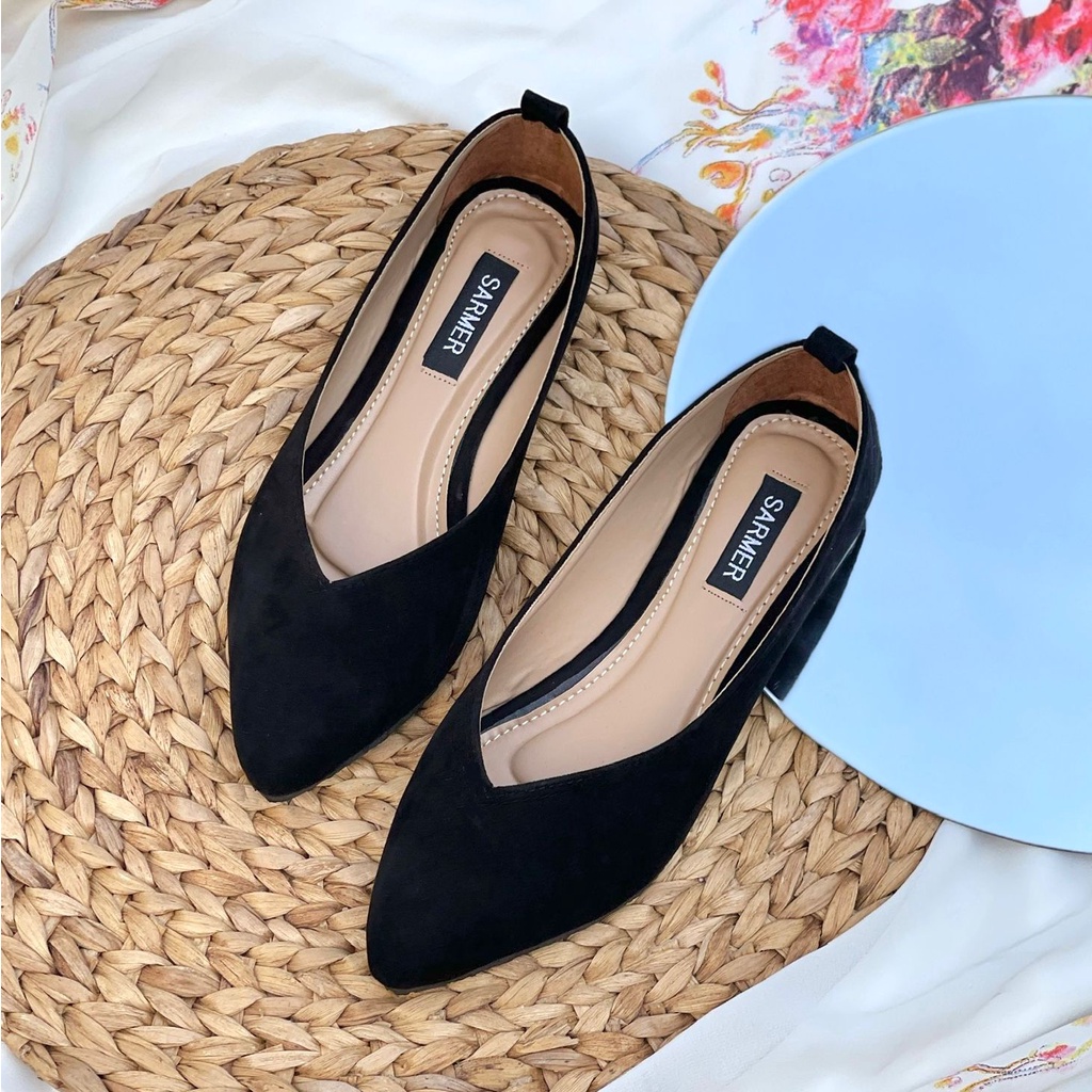 SARMER - JOCIA FLATSHOES BLACK