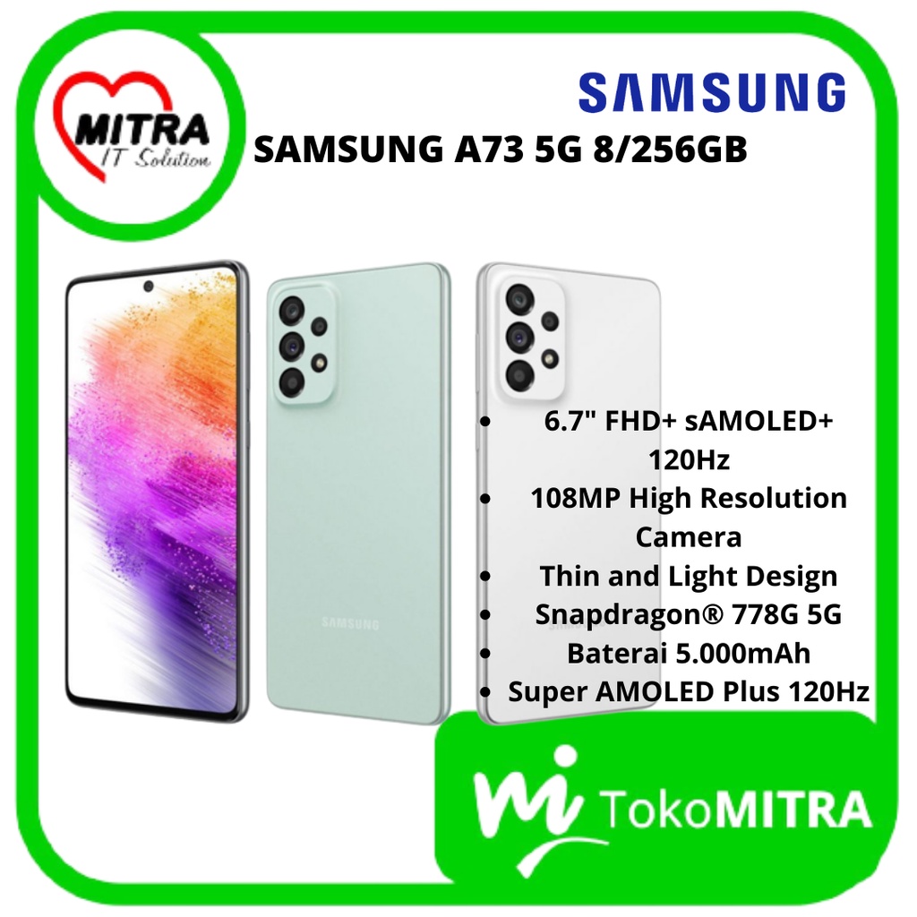 SMARTPHONE HANDPHONE SAMSUNG A73 5G 8GB 256GB