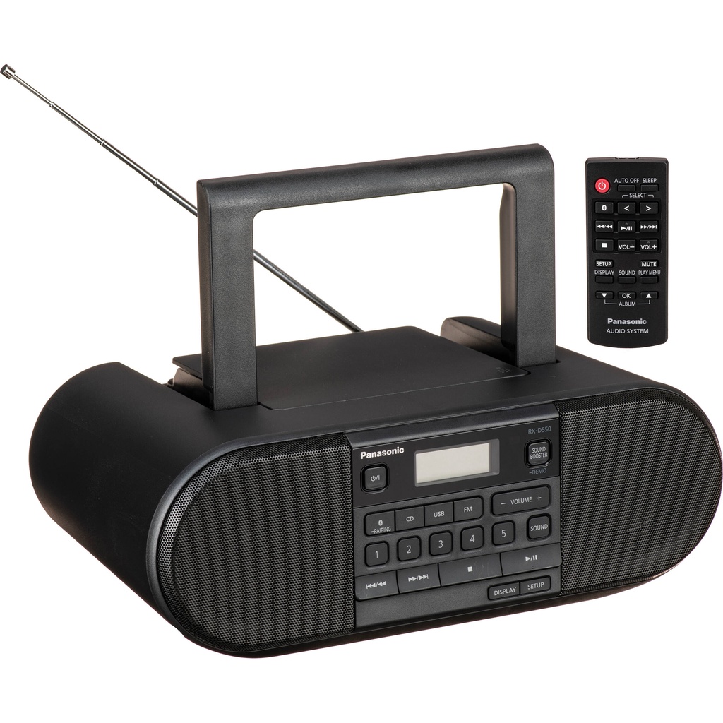 RADIO PANAS0NIC RX-D550 COMPO CD/USB/FM BLUETOOH