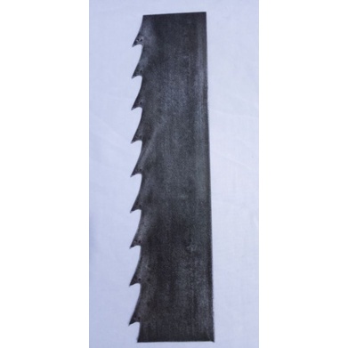 Gergaji pita bekas untuk bahan pisau