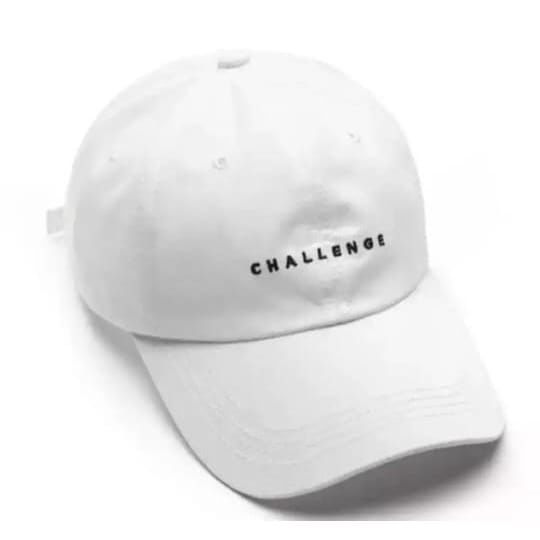 Topi Baseball pria dan wanita Bordir Challenge Ring Besi Kualitas Premium bisa bayar di tempat