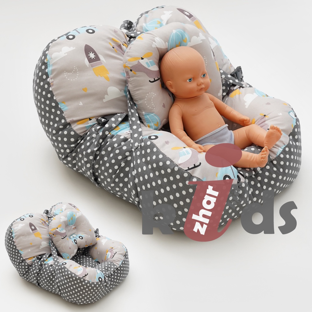 SOFA BAYI JUMBO DENGAN SABUK PENGAMAN GESPER MULTIFUNGSI BISA UNTUK KASUR BAYI FREE BANTAL PEYANG JUMBO / SOFA BAYI GESPER JUMBO / SOFA BAYI BELAJAR DUDUK JUMBO