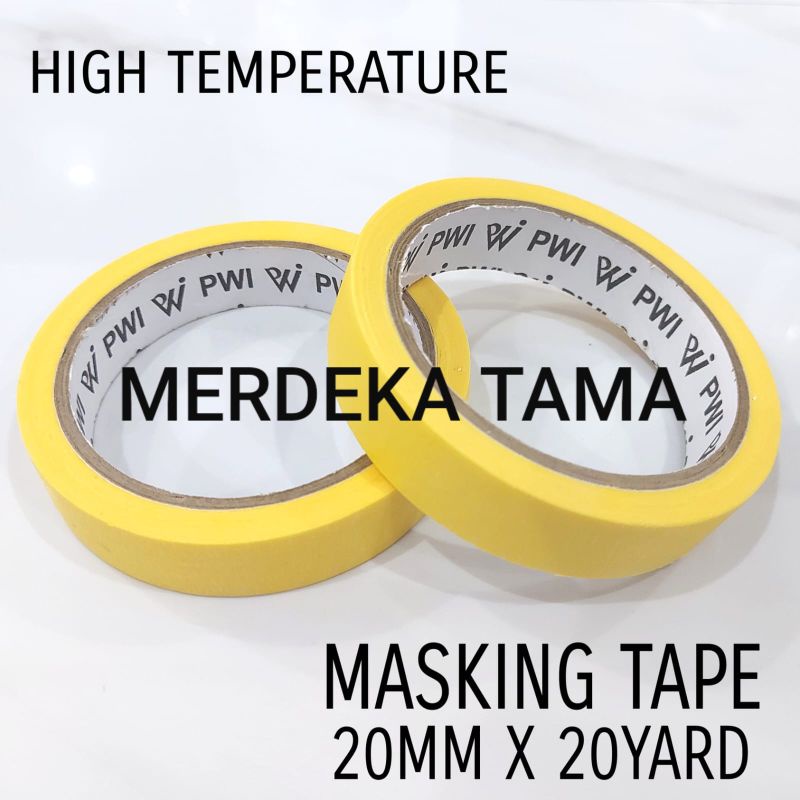 

Solasi Kertas Premium Tahan Panas PWI 20mm x 20yard