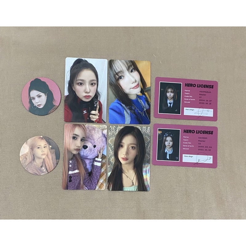 kep1er troubleshooter photocard hiyyih xiaoting yujin youngeun dayeon pc kep1er album troubleshooter