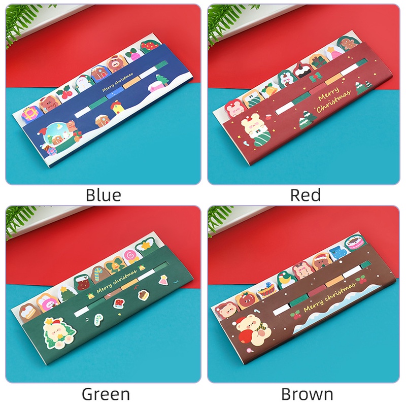 120pcs Stiker Label Index Seri Merry Christmas