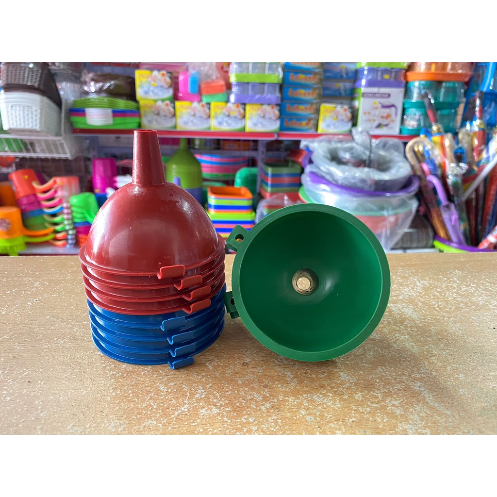 Corong Air / minyak l Torong Plastik 10,15, 20 cm