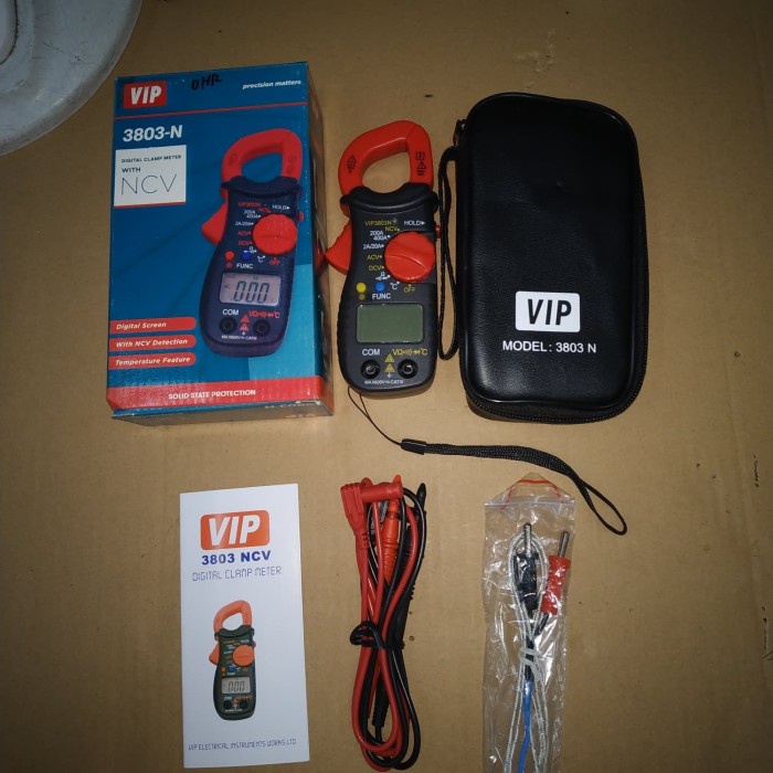 Tang ampere Vip 3803 N Digital clamp Meter Ncv