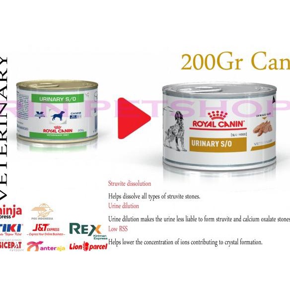 ROYAL CANIN URINARY S/O DOG CAN 200GR
