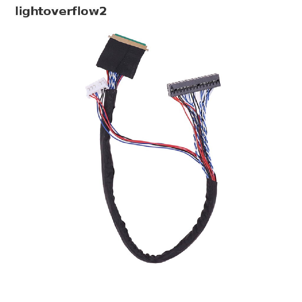 (lightoverflow2) I-pex 20453-040T-11 40Pin 2ch 6bit LVDS Kabel Untuk Panel LCD LED 10.1-18.4 &quot;