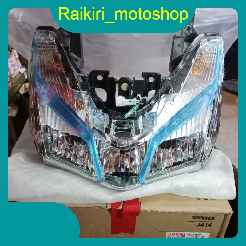 REFLEKTOR LAMPU DEPAN HEADLIGHT B3F LEXI ORIGINAL ORI ASLI YAMAHA YGP B3F-H4300-00