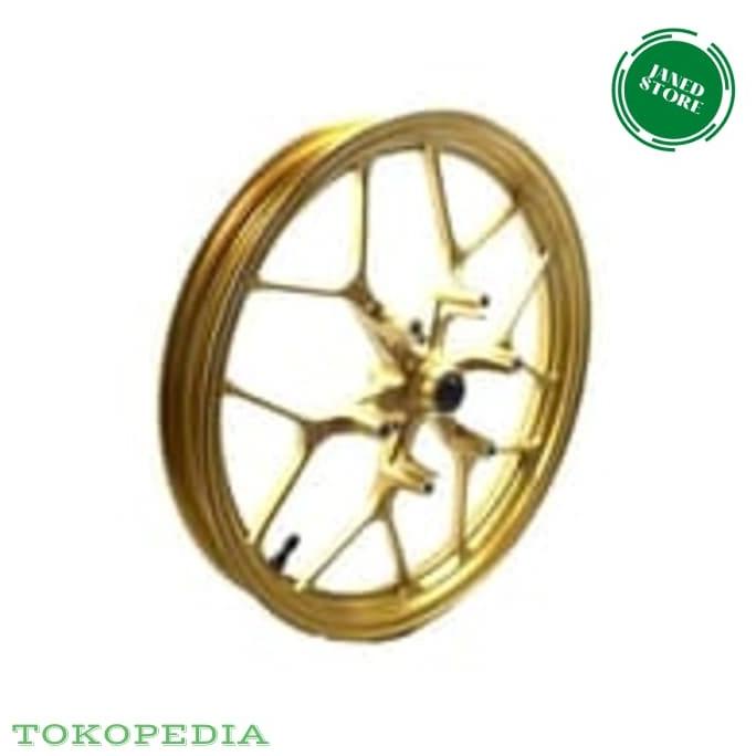 SPAREPART MOTOR 5122 VELG RACING DEPAN GOLD SUPRA GTR 150