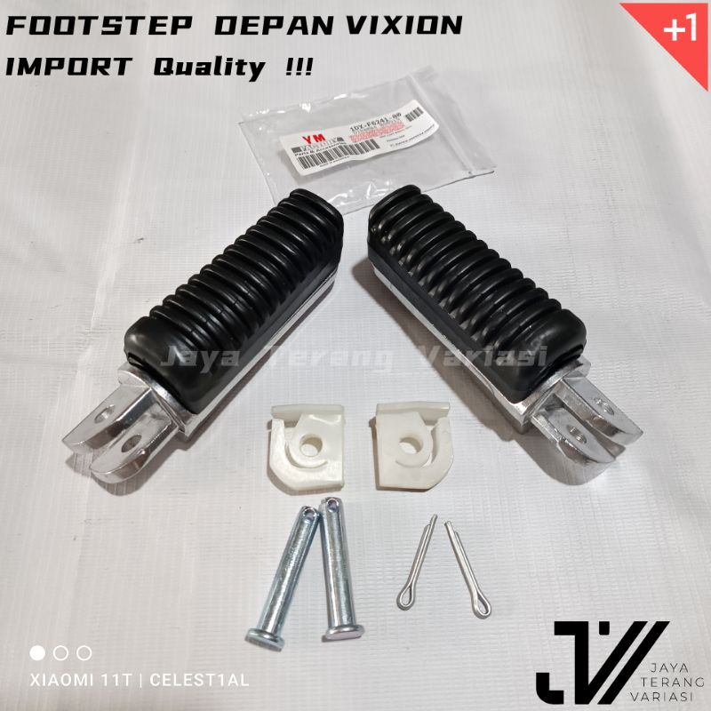 Pijakan Kaki Depan Vixion / Footstep Depan Vixion / Karet Footstep VIXION / footstep vixion / karet step depan