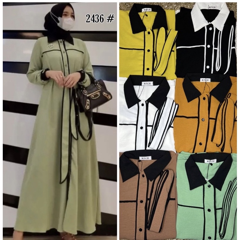 Gamis cringkel L30