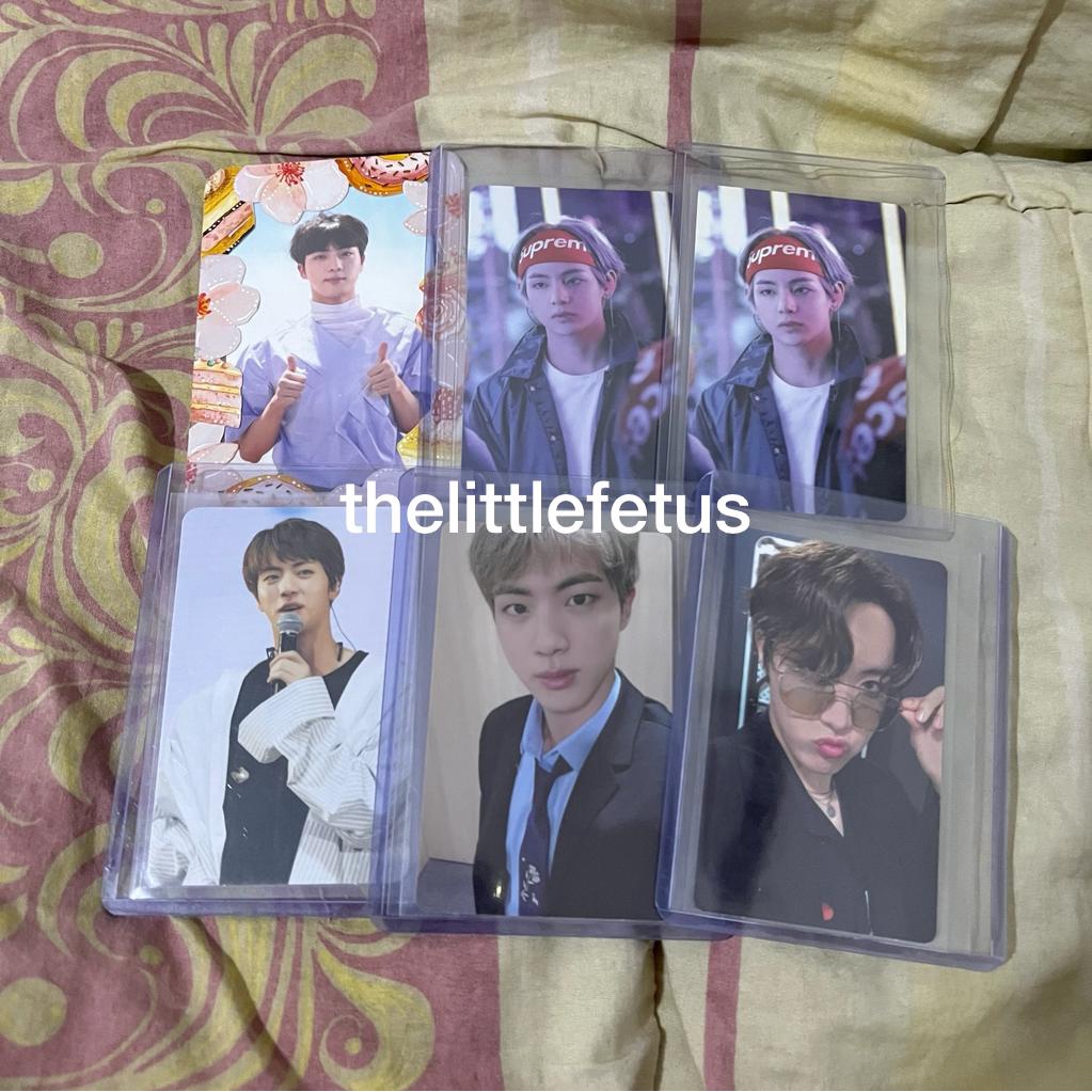 PHOTOCARD OFFICIAL BTS PC MEMORIES 2017 WINGS TOUR BR 2019 SEOKJIN JIN JHOPE TAEHYUNG TAE SUPREME