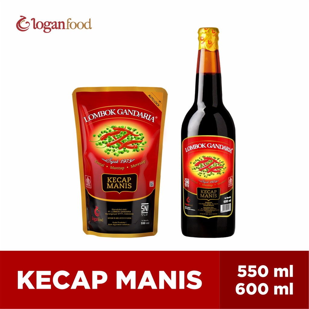 

Paket Hemat Kecap Manis 600ml /600 Pouch