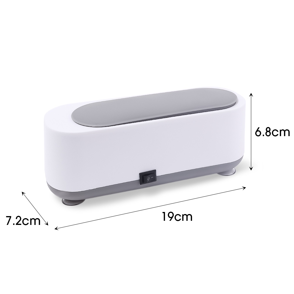 Alat Pembersih Kacamata / Jam / Shaver / Kosmetik / Perhiasan Ultrasonik Frekuensi Tinggi Multifungsi
