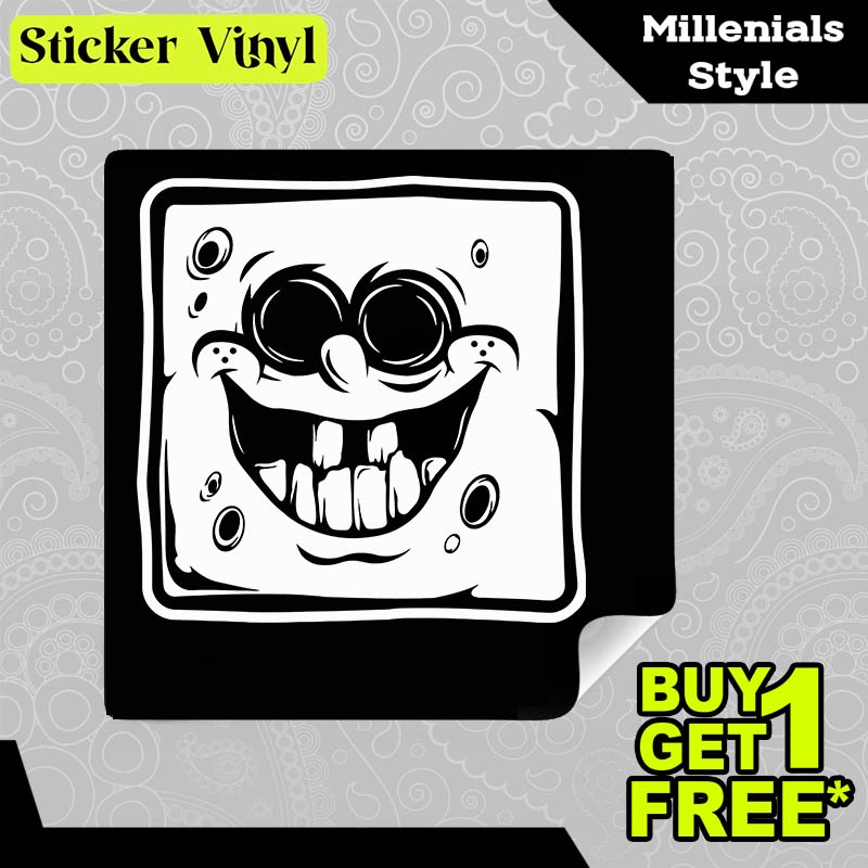 

Stiker Sticker Dark Sponge Gambar Unik Desain Keren dan Kekinian Aesthetic Bahan Vinyl Satuan Anti Air