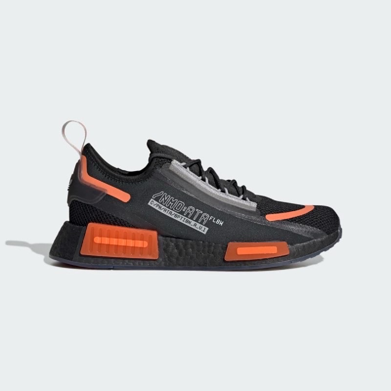 Adidas NMD_R1 Spectoo Shoes Black Orange Original