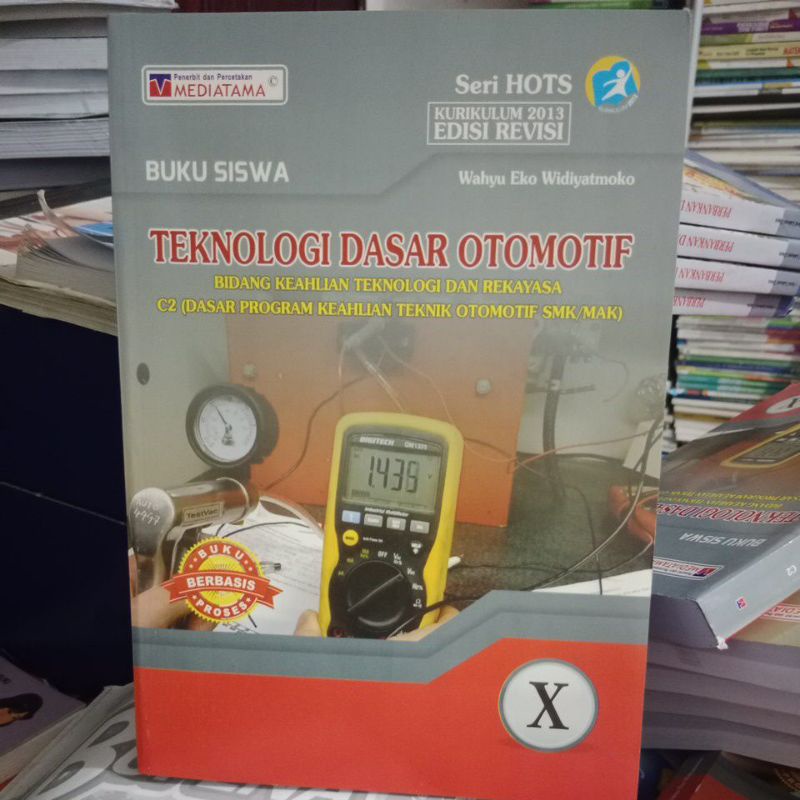 buku teknologi dasar otomotif SMK kelas 1-10 penerbit mediatama