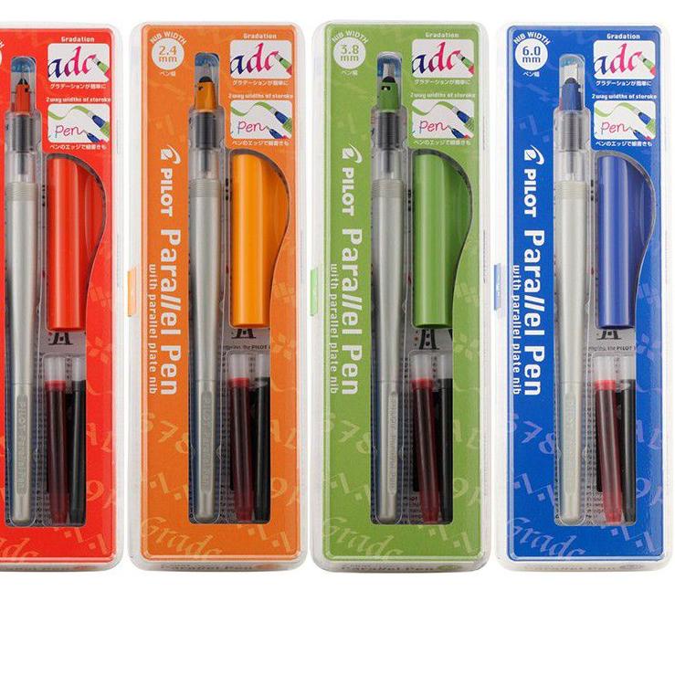 

Diskon s/d 70% Calligrapy Pen Pilot 1.5/2.4/3.0/3.8/4.5/6.0mm / Parallel Pen FP3