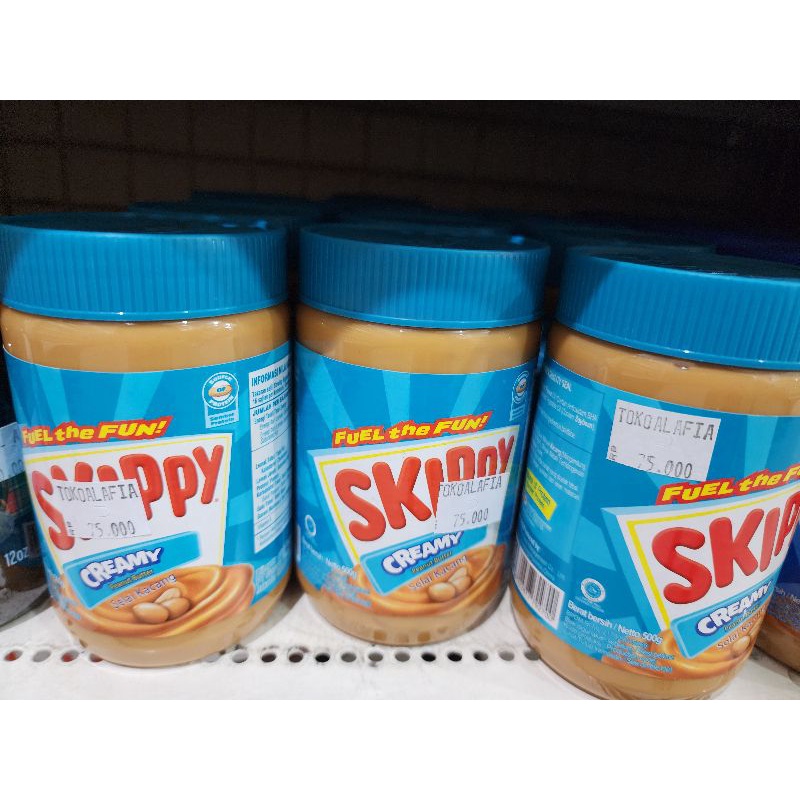 

Selai Kacang Skippy Creamy Peanut Butter 500gram